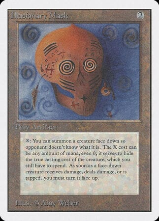 Illusionary Mask [Unlimited Edition] MTG Single Magic: The Gathering  | Multizone: Comics And Games