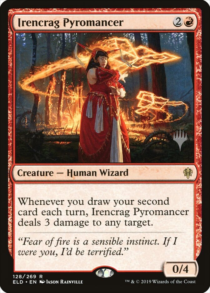 Irencrag Pyromancer (Promo Pack) [Throne of Eldraine Promos] MTG Single Magic: The Gathering  | Multizone: Comics And Games