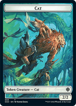 Insect // Cat Double-Sided Token [Starter Commander Decks] MTG Single Magic: The Gathering  | Multizone: Comics And Games