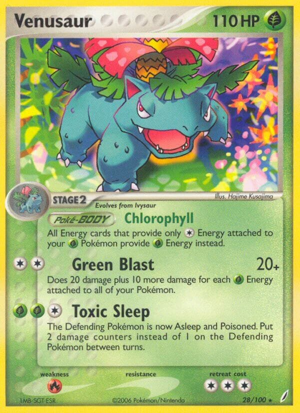 Venusaur (28/100) (Theme Deck Exclusive) [EX: Crystal Guardians] Pokemon Single Pokémon  | Multizone: Comics And Games