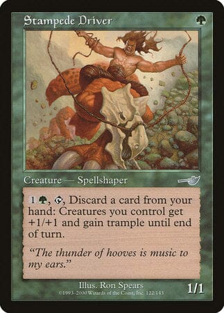 Stampede Driver [Nemesis] MTG Single Magic: The Gathering  | Multizone: Comics And Games