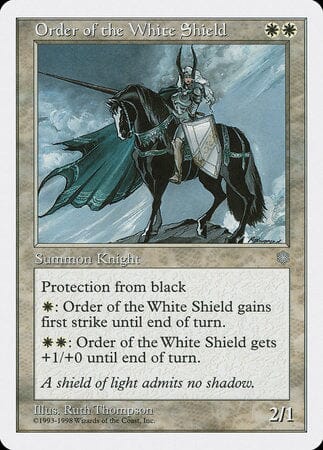 Order of the White Shield [Anthologies] MTG Single Magic: The Gathering  | Multizone: Comics And Games
