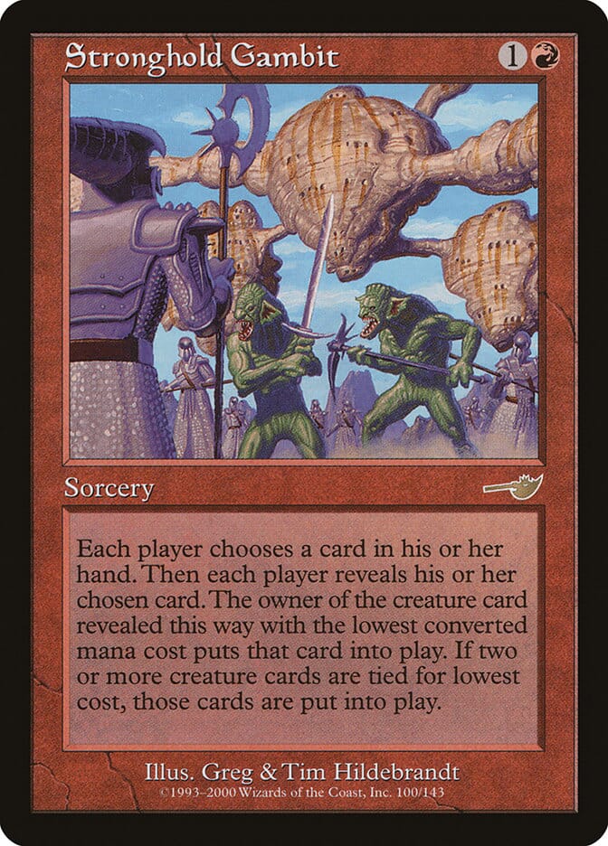 Stronghold Gambit [Nemesis] MTG Single Magic: The Gathering  | Multizone: Comics And Games