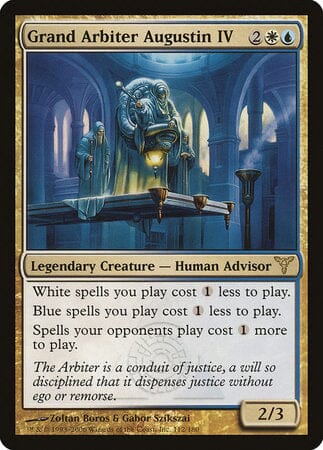Grand Arbiter Augustin IV [Dissension] MTG Single Magic: The Gathering  | Multizone: Comics And Games