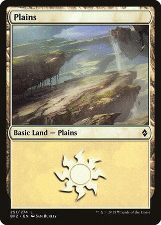 Plains (251) [Battle for Zendikar] MTG Single Magic: The Gathering  | Multizone: Comics And Games