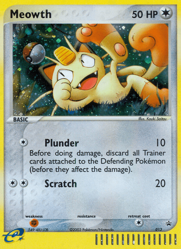 Meowth (013) [Nintendo: Black Star Promos] Pokemon Single Pokémon  | Multizone: Comics And Games