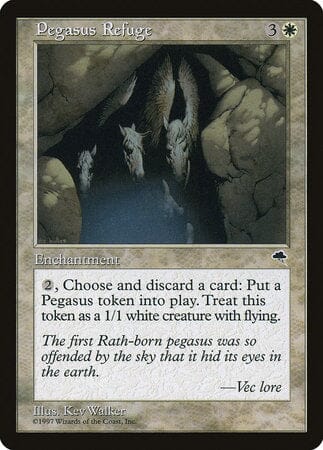 Pegasus Refuge [Tempest] MTG Single Magic: The Gathering  | Multizone: Comics And Games