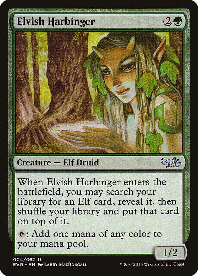 Elvish Harbinger (Elves vs. Goblins) [Duel Decks Anthology] MTG Single Magic: The Gathering  | Multizone: Comics And Games