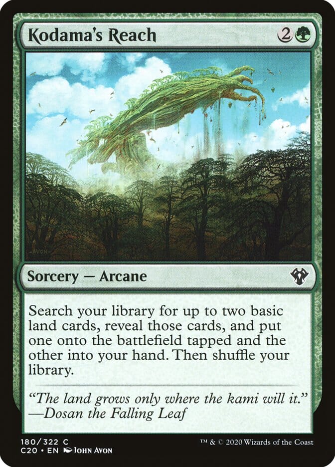 Kodama's Reach [Commander 2020] MTG Single Magic: The Gathering  | Multizone: Comics And Games