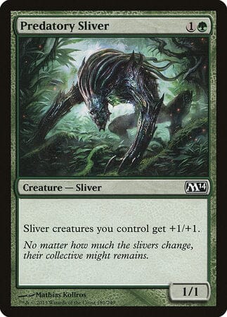 Predatory Sliver [Magic 2014] MTG Single Magic: The Gathering  | Multizone: Comics And Games