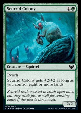 Scurrid Colony [Strixhaven: School of Mages] MTG Single Magic: The Gathering  | Multizone: Comics And Games