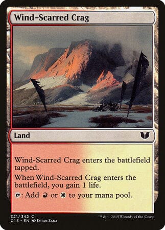 Wind-Scarred Crag [Commander 2015] MTG Single Magic: The Gathering  | Multizone: Comics And Games