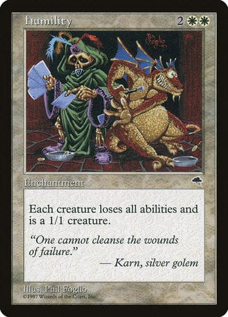 Humility [Tempest] MTG Single Magic: The Gathering  | Multizone: Comics And Games