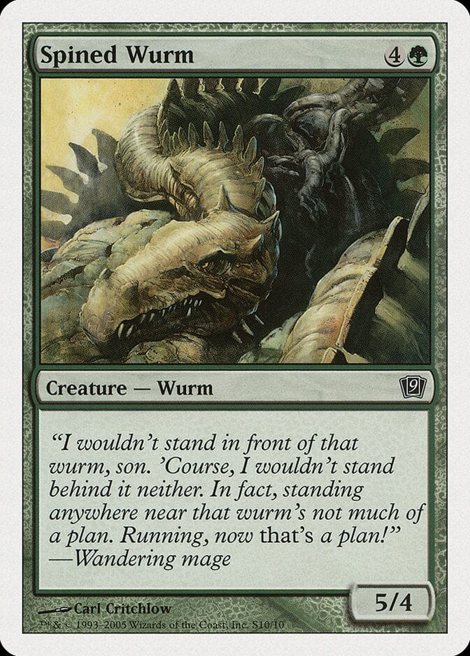 Spined Wurm [Ninth Edition] MTG Single Magic: The Gathering  | Multizone: Comics And Games