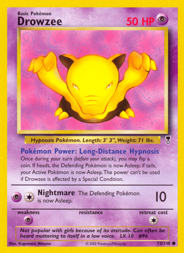 Drowzee (73/110) [Legendary Collection] Pokemon Single Pokémon  | Multizone: Comics And Games