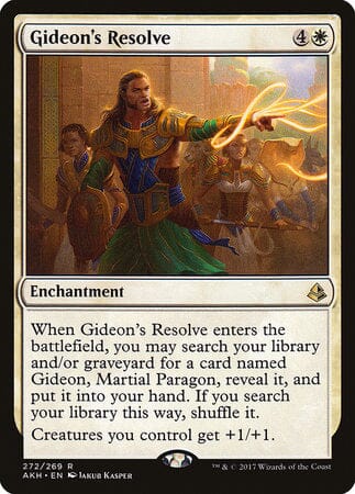 Gideon's Resolve [Amonkhet] MTG Single Magic: The Gathering  | Multizone: Comics And Games