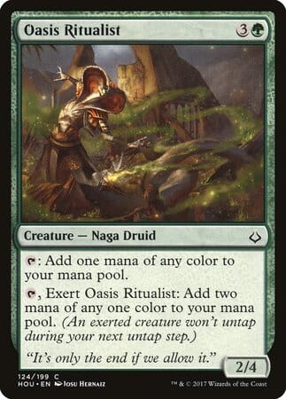 Oasis Ritualist [Hour of Devastation] MTG Single Magic: The Gathering  | Multizone: Comics And Games