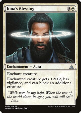 Iona's Blessing [Oath of the Gatewatch] MTG Single Magic: The Gathering  | Multizone: Comics And Games