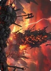 Immersturm Skullcairn Art Card [Kaldheim: Art Series] MTG Single Magic: The Gathering  | Multizone: Comics And Games