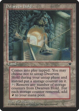 Dwarven Hold [Fallen Empires] MTG Single Magic: The Gathering  | Multizone: Comics And Games