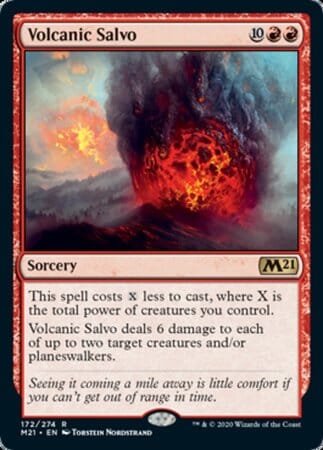 Volcanic Salvo [Core Set 2021] MTG Single Magic: The Gathering  | Multizone: Comics And Games