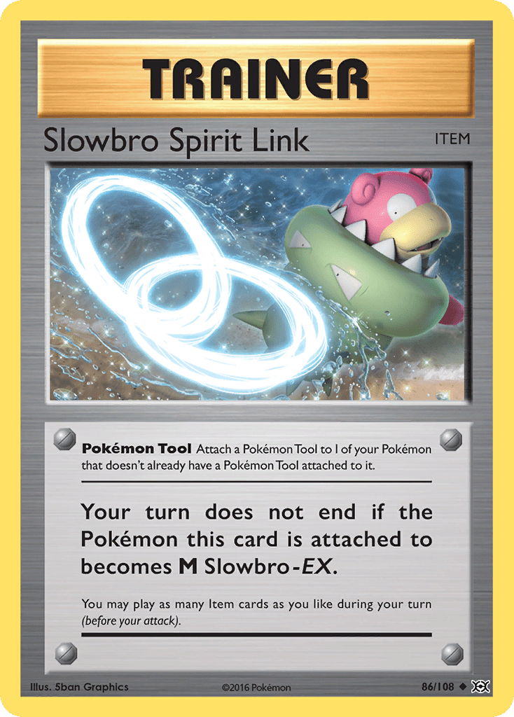 Slowbro Spirit Link (86/108) [XY: Evolutions] Pokemon Single Pokémon  | Multizone: Comics And Games