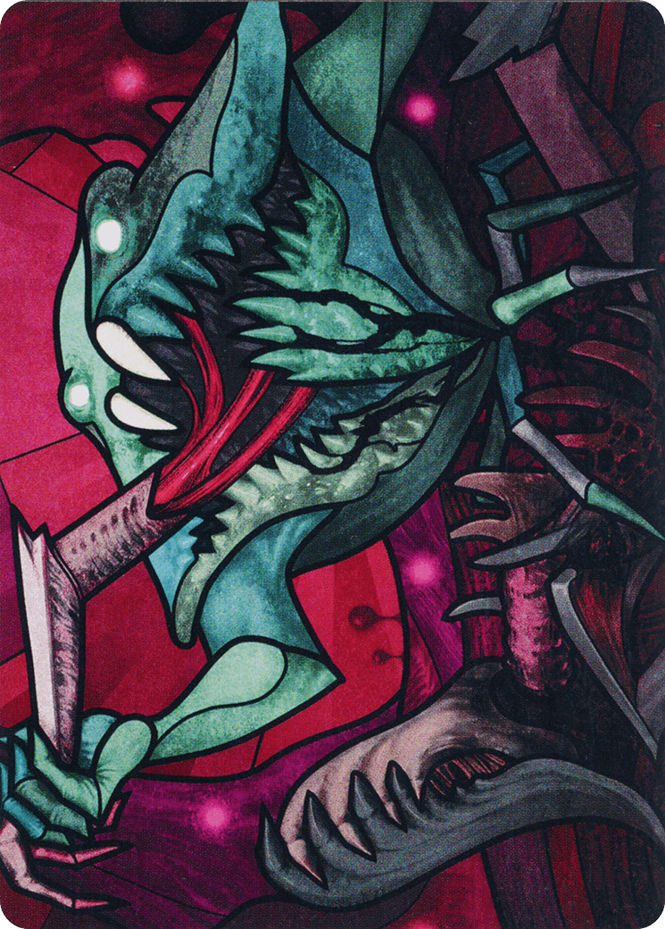 Yargle, Glutton of Urborg Art Card [March of the Machine Art Series] MTG Single Magic: The Gathering  | Multizone: Comics And Games