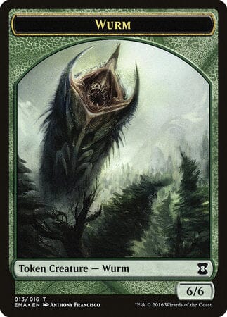 Wurm Token [Eternal Masters Tokens] MTG Single Magic: The Gathering  | Multizone: Comics And Games