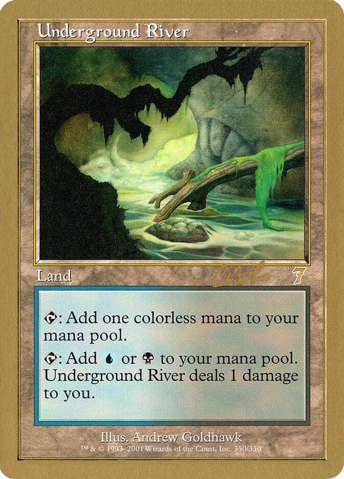 Underground River (Carlos Romao) [World Championship Decks 2002] MTG Single Magic: The Gathering  | Multizone: Comics And Games