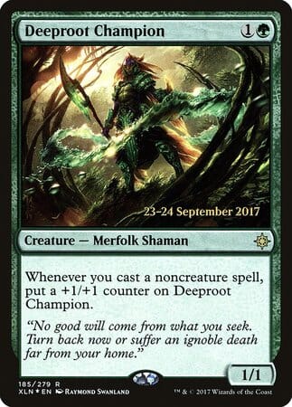Deeproot Champion [Ixalan Promos] MTG Single Magic: The Gathering  | Multizone: Comics And Games