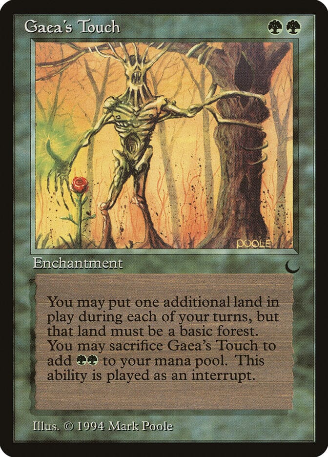 Gaea's Touch [The Dark] MTG Single Magic: The Gathering  | Multizone: Comics And Games