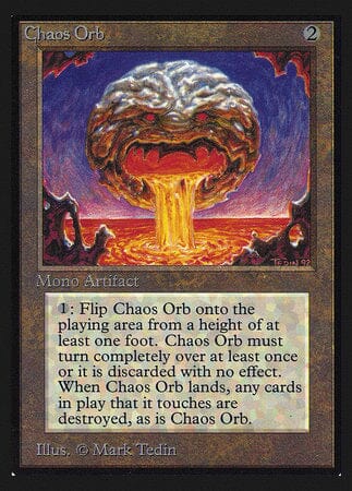 Chaos Orb (IE) [Intl. Collectors’ Edition] MTG Single Magic: The Gathering  | Multizone: Comics And Games