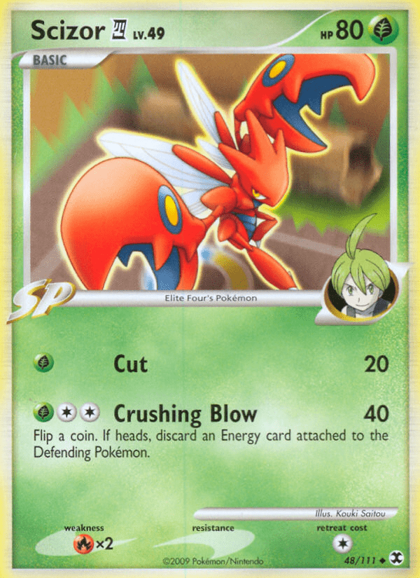 Scizor (48/111) [Platinum: Rising Rivals] Pokemon Single Pokémon  | Multizone: Comics And Games