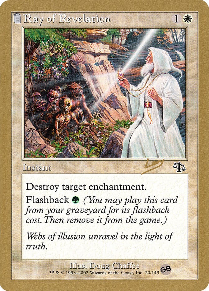 Ray of Revelation (Raphael Levy) (SB) [World Championship Decks 2002] MTG Single Magic: The Gathering  | Multizone: Comics And Games