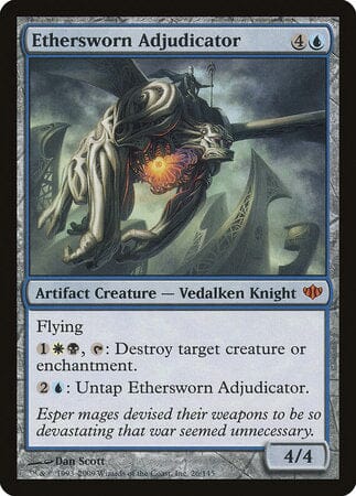 Ethersworn Adjudicator [Conflux] MTG Single Magic: The Gathering  | Multizone: Comics And Games