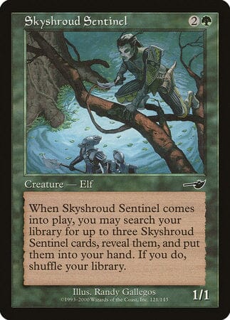 Skyshroud Sentinel [Nemesis] MTG Single Magic: The Gathering  | Multizone: Comics And Games