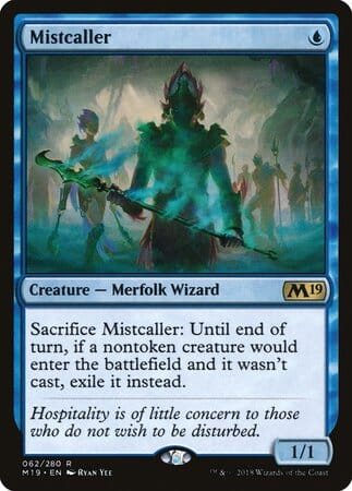 Mistcaller [Core Set 2019] MTG Single Magic: The Gathering  | Multizone: Comics And Games
