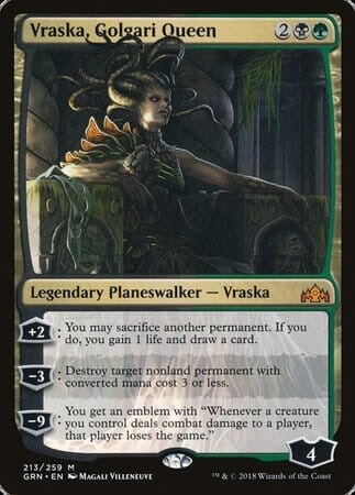 Vraska, Golgari Queen [Guilds of Ravnica] MTG Single Magic: The Gathering  | Multizone: Comics And Games