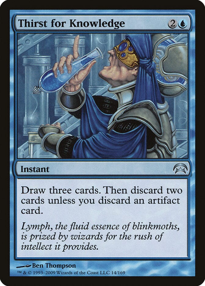 Thirst for Knowledge [Planechase] MTG Single Magic: The Gathering  | Multizone: Comics And Games