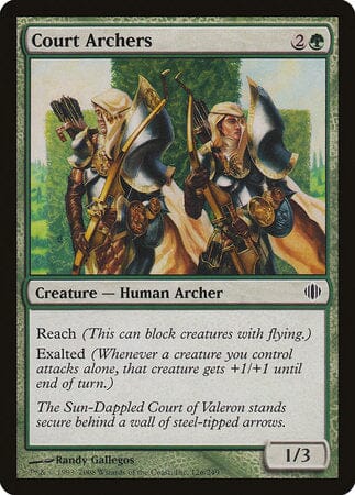 Court Archers [Shards of Alara] MTG Single Magic: The Gathering  | Multizone: Comics And Games