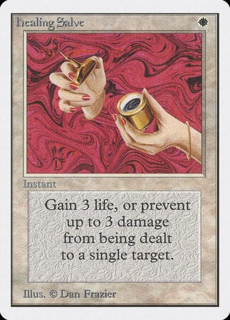 Healing Salve [Unlimited Edition] MTG Single Magic: The Gathering  | Multizone: Comics And Games