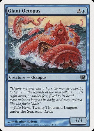 Giant Octopus [Ninth Edition] MTG Single Magic: The Gathering  | Multizone: Comics And Games