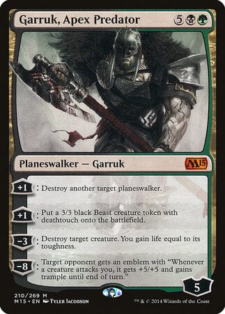 Garruk, Apex Predator [Magic 2015] MTG Single Magic: The Gathering  | Multizone: Comics And Games