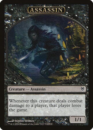 Assassin Token [Duel Decks: Jace vs. Vraska Tokens] MTG Single Magic: The Gathering  | Multizone: Comics And Games