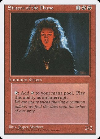 Sisters of the Flame [Fourth Edition] MTG Single Magic: The Gathering  | Multizone: Comics And Games