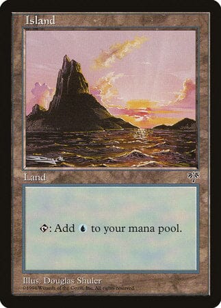 Island (Sunset) [Mirage] MTG Single Magic: The Gathering  | Multizone: Comics And Games