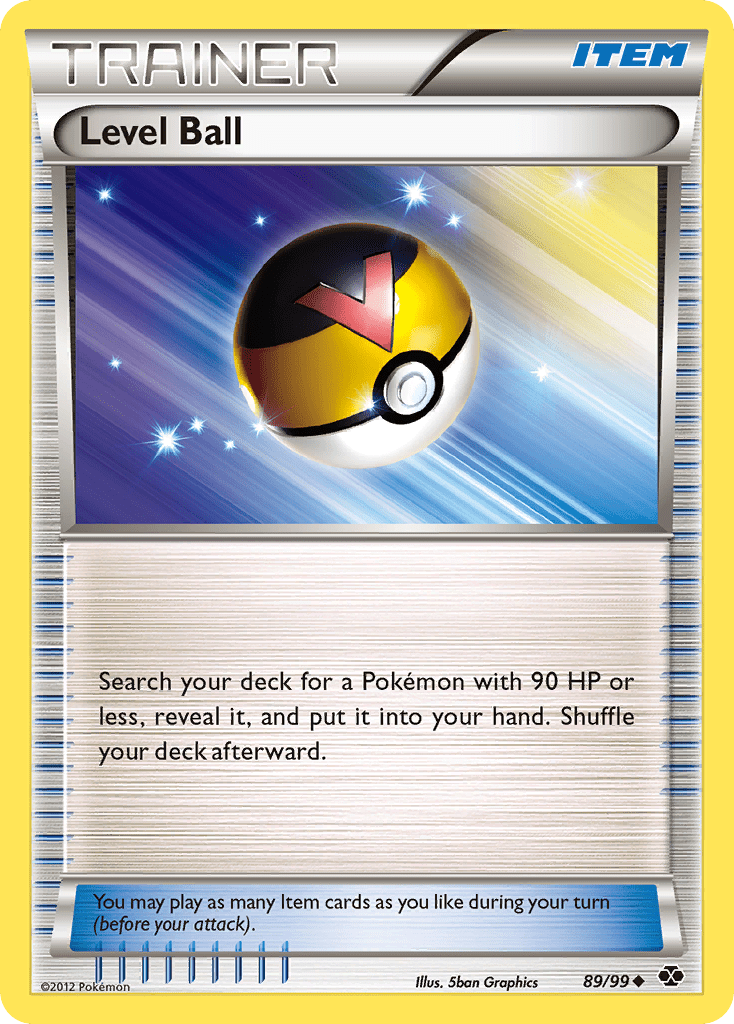 Level Ball (89/99) [Black & White: Next Destinies] Pokemon Single Pokémon  | Multizone: Comics And Games