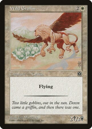 Wild Griffin [Portal Second Age] MTG Single Magic: The Gathering  | Multizone: Comics And Games