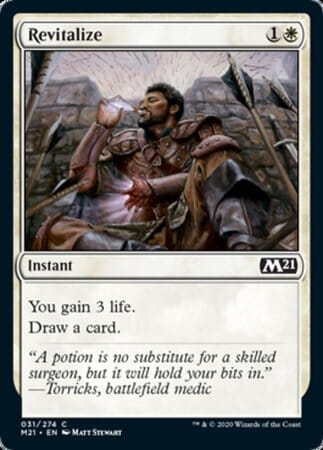 Revitalize [Core Set 2021] MTG Single Magic: The Gathering  | Multizone: Comics And Games