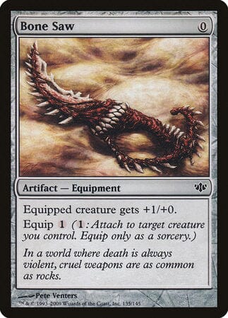 Bone Saw [Conflux] MTG Single Magic: The Gathering  | Multizone: Comics And Games